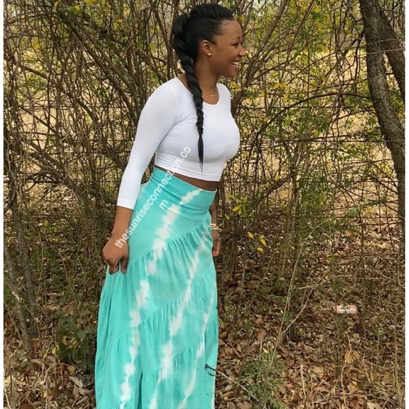 Mint You’ll Believe Us Skirt - Picture 2 of 5